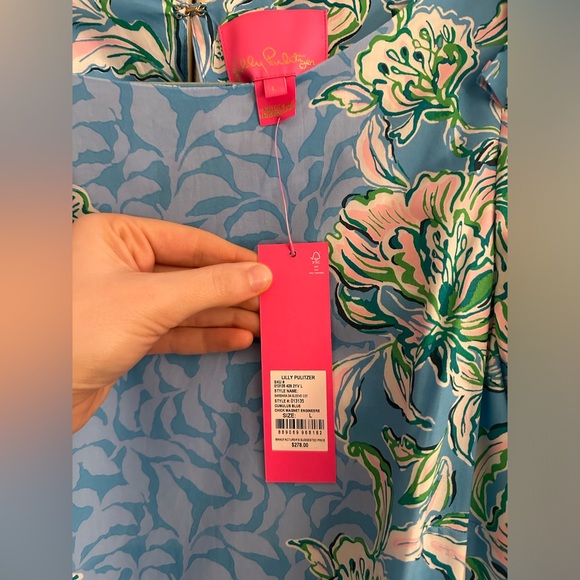NWT Lilly Pulitzer Barbara 3/4 Sleeve Dress - Picture 2 of 2